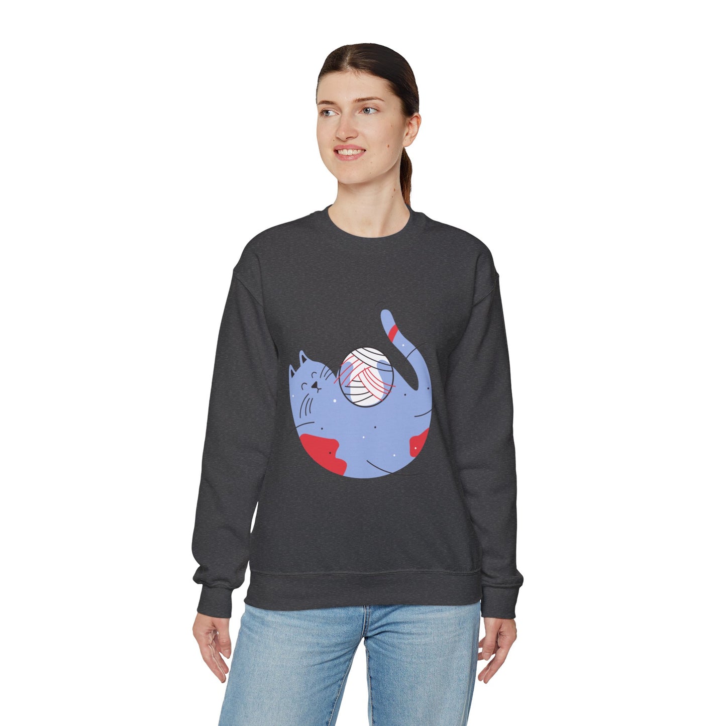 CAT Design Crewneck Sweatshirt