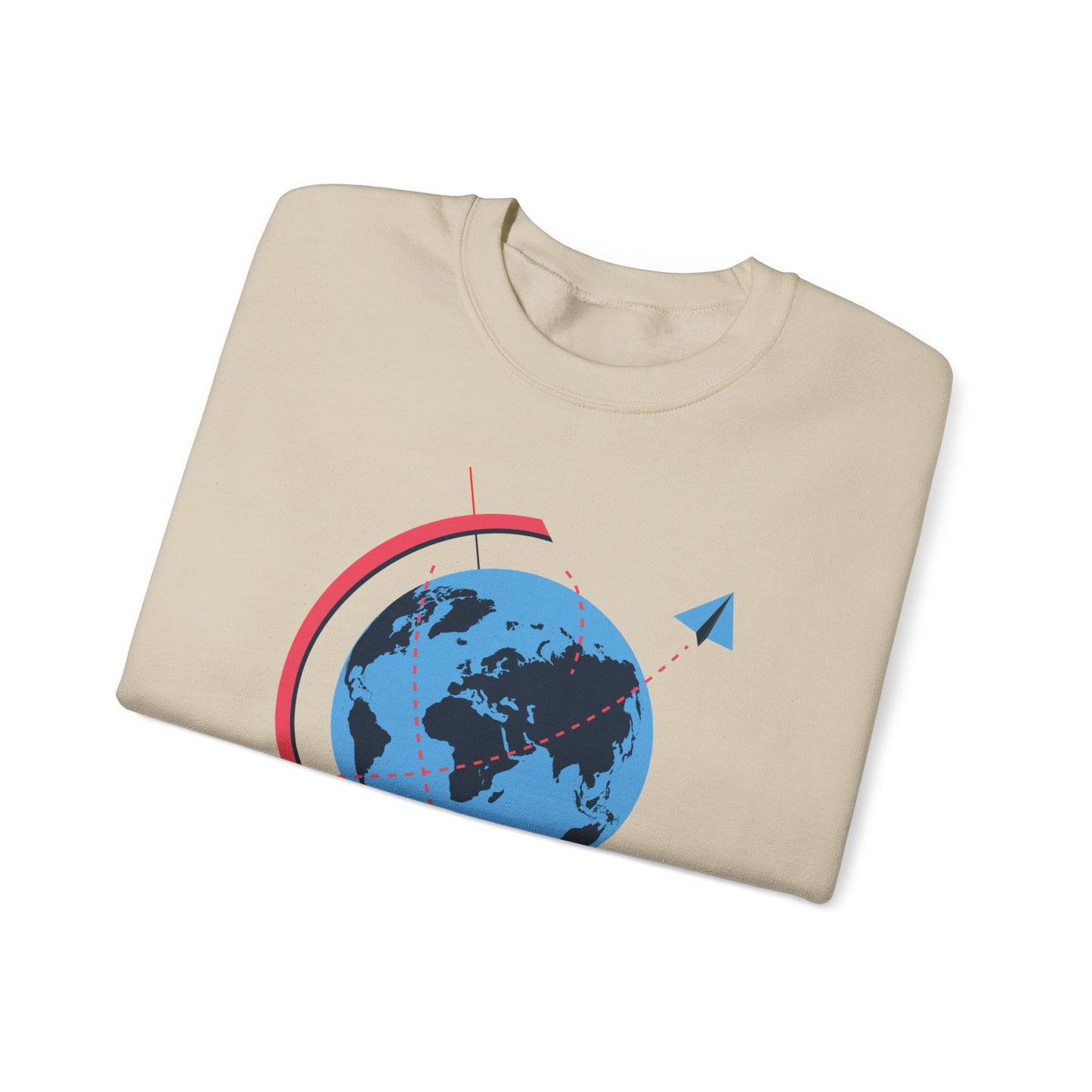 GLOBE Design Crewneck Sweatshirt