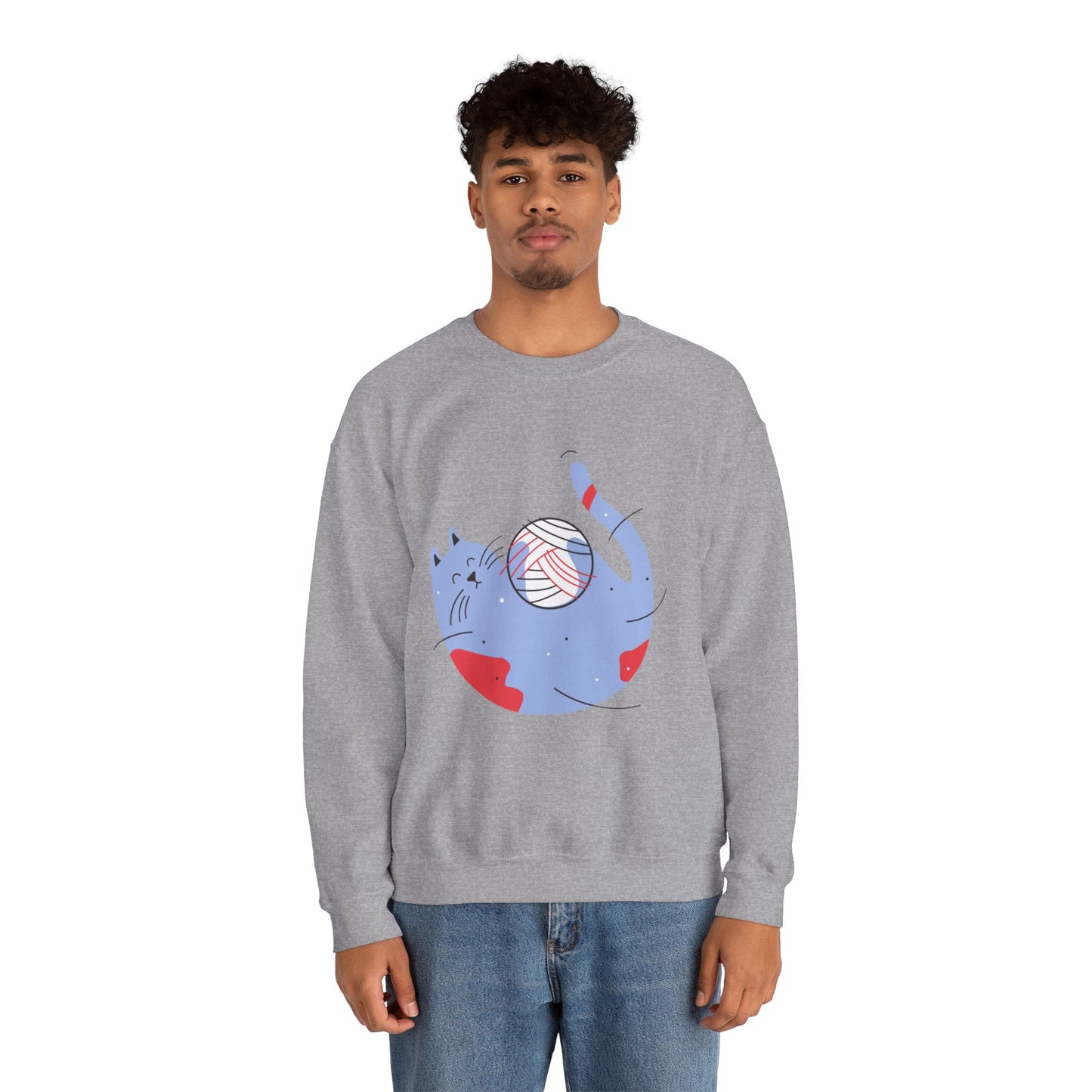 CAT Design Crewneck Sweatshirt
