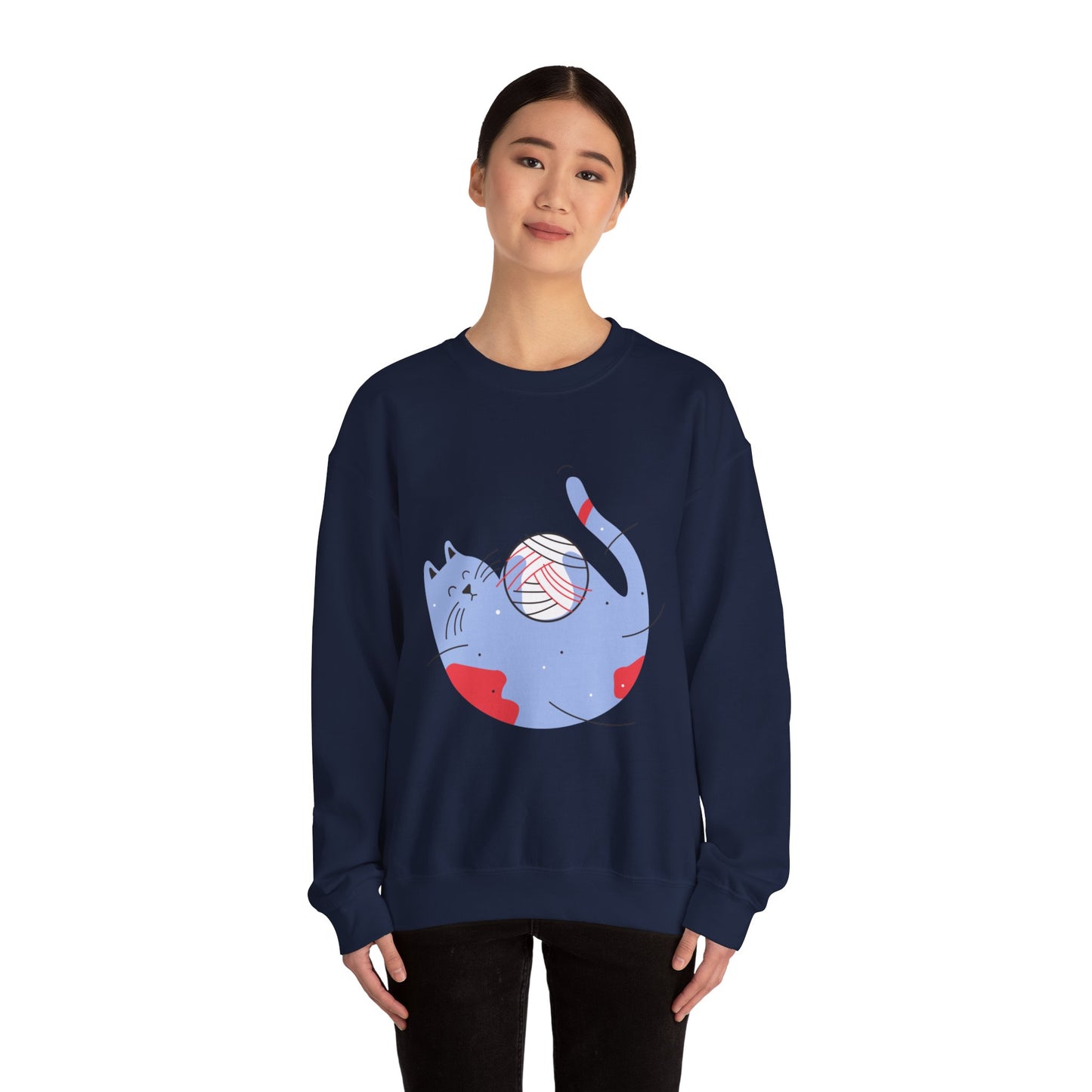 CAT Design Crewneck Sweatshirt