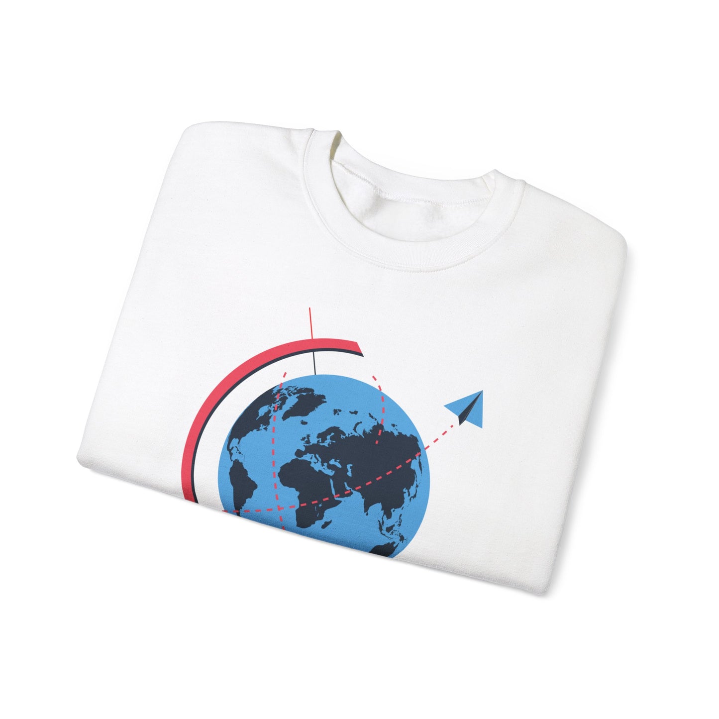 GLOBE Design Crewneck Sweatshirt