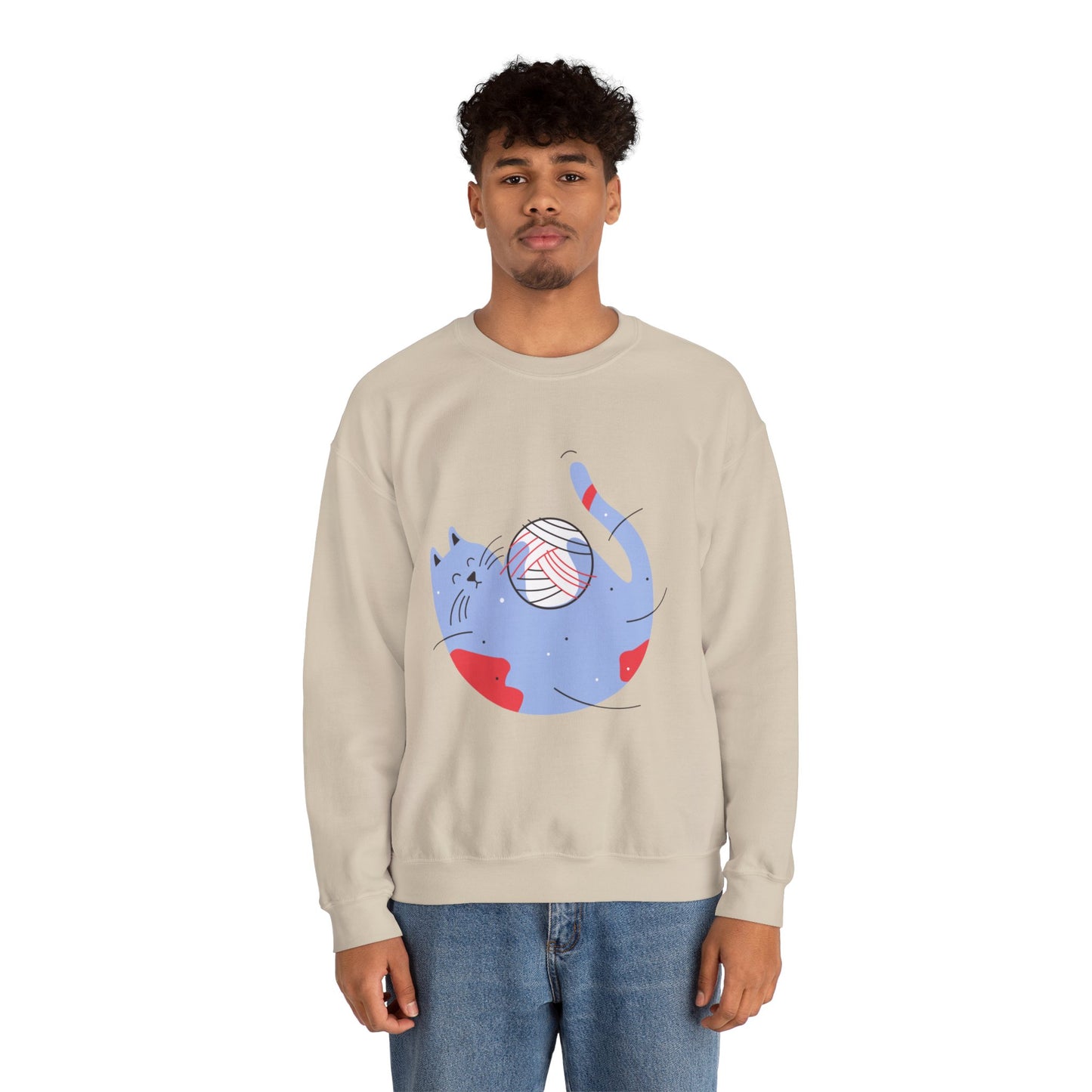 CAT Design Crewneck Sweatshirt
