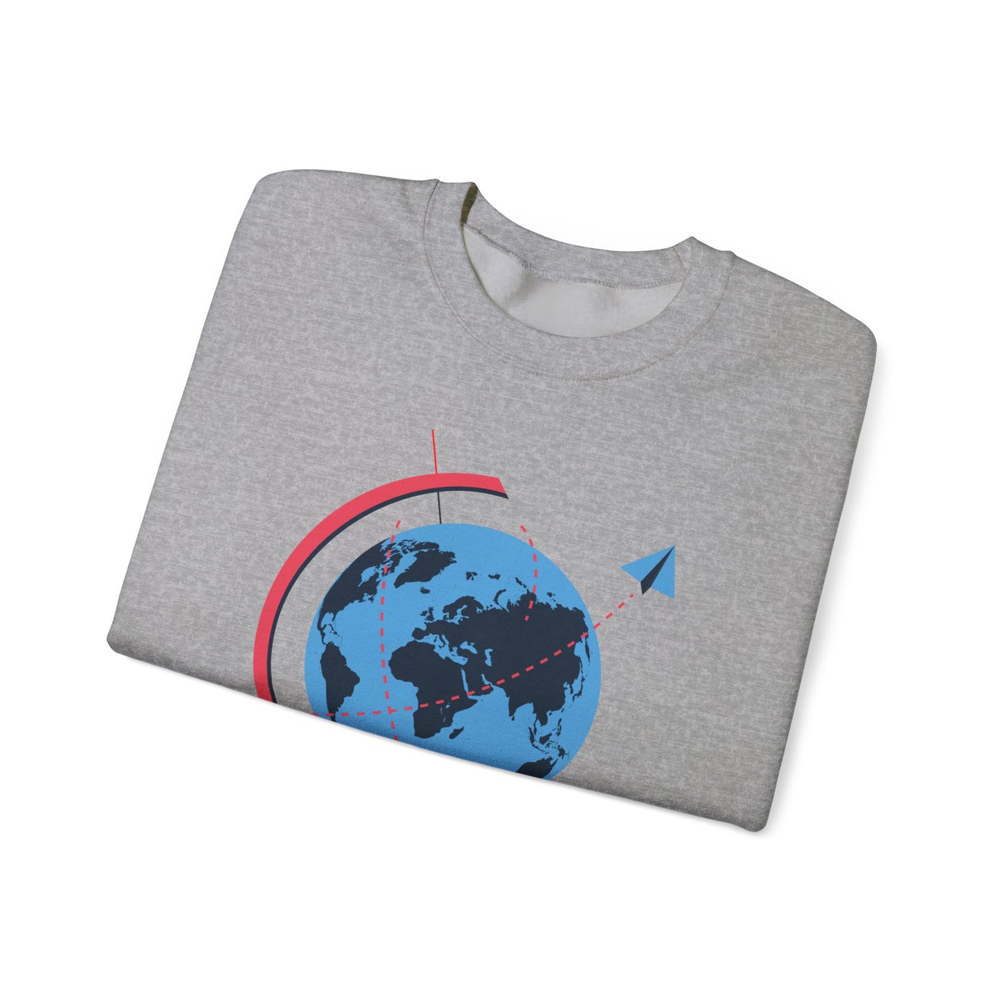 GLOBE Design Crewneck Sweatshirt