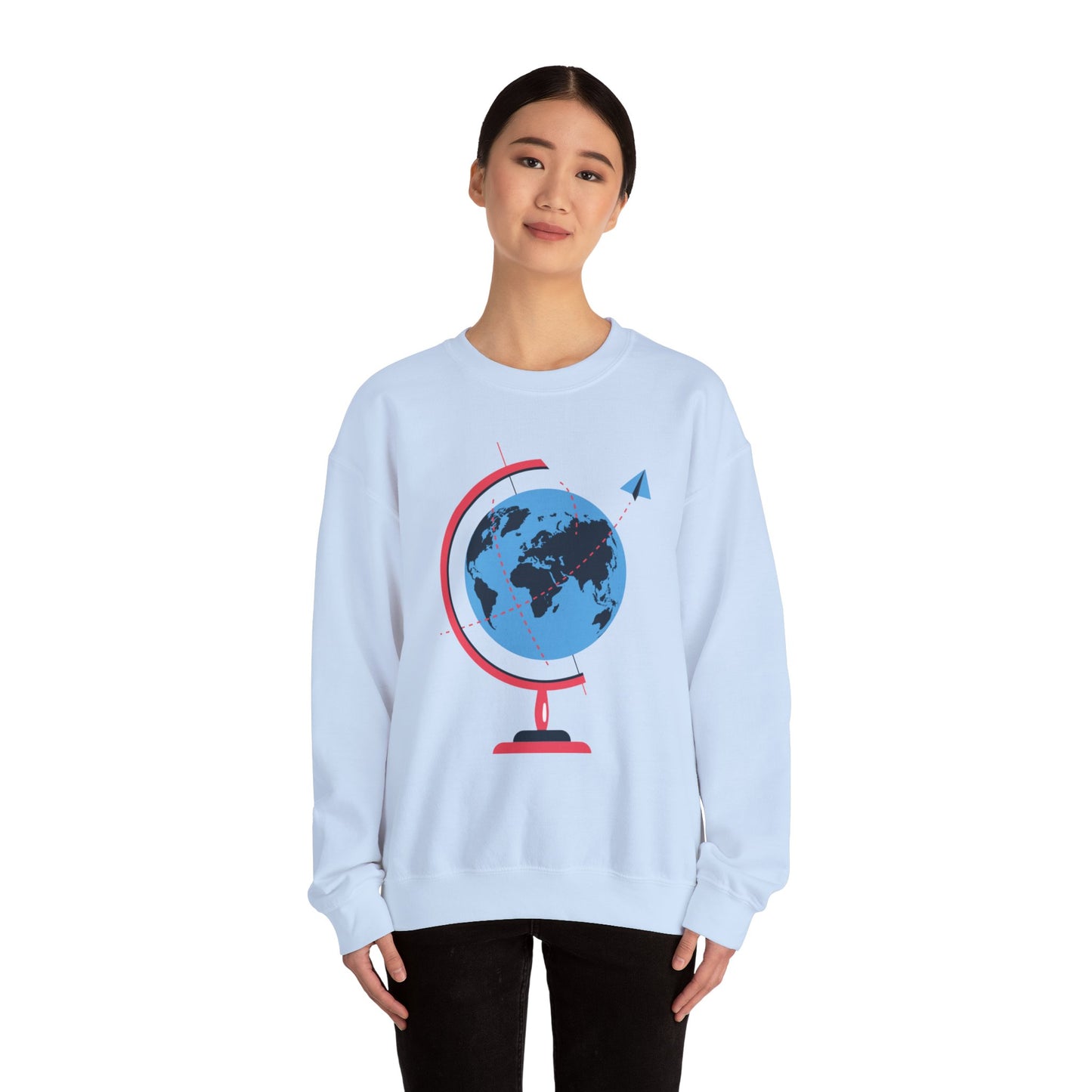 GLOBE Design Crewneck Sweatshirt