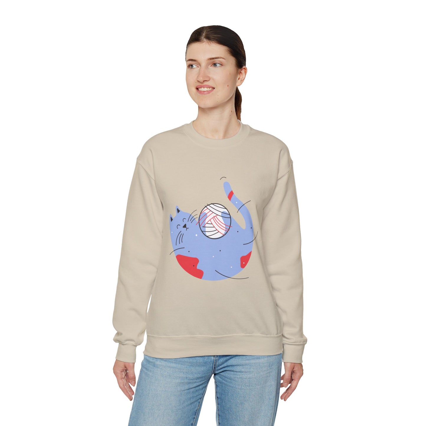 CAT Design Crewneck Sweatshirt