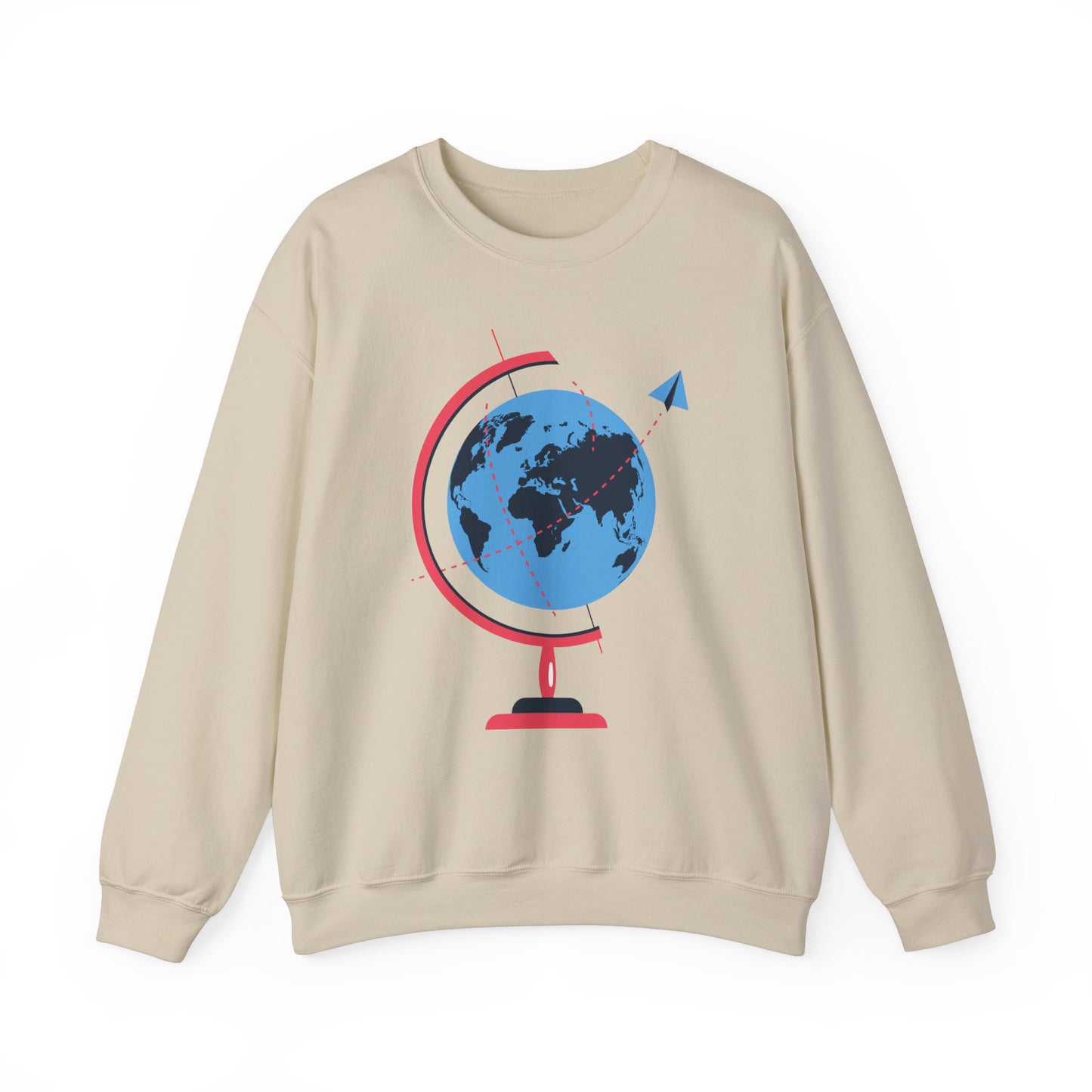 GLOBE Design Crewneck Sweatshirt