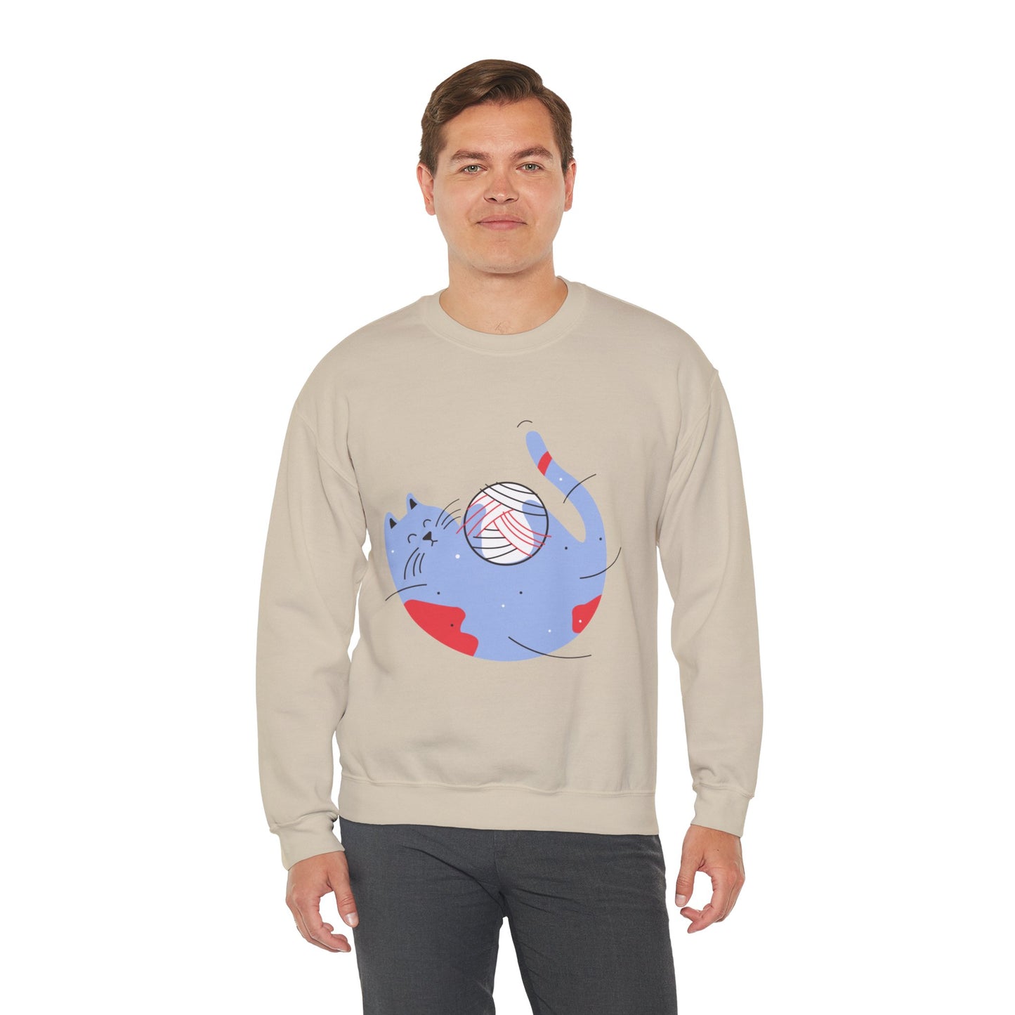 CAT Design Crewneck Sweatshirt