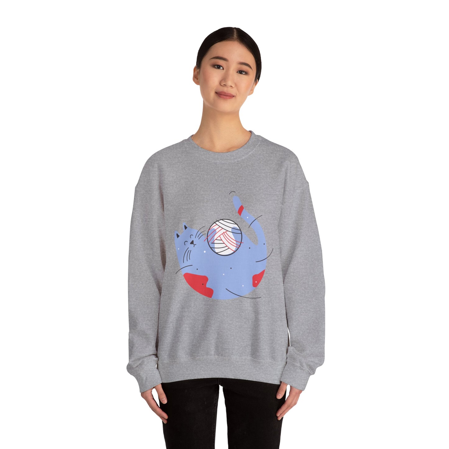 CAT Design Crewneck Sweatshirt