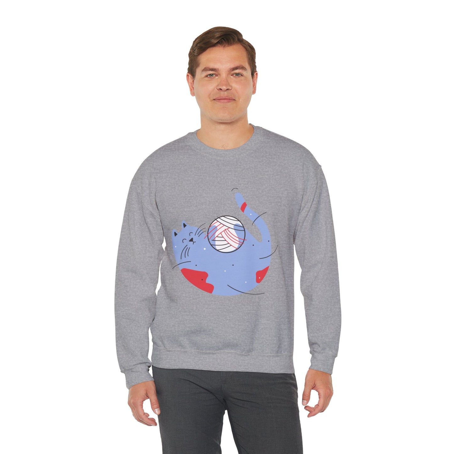 CAT Design Crewneck Sweatshirt