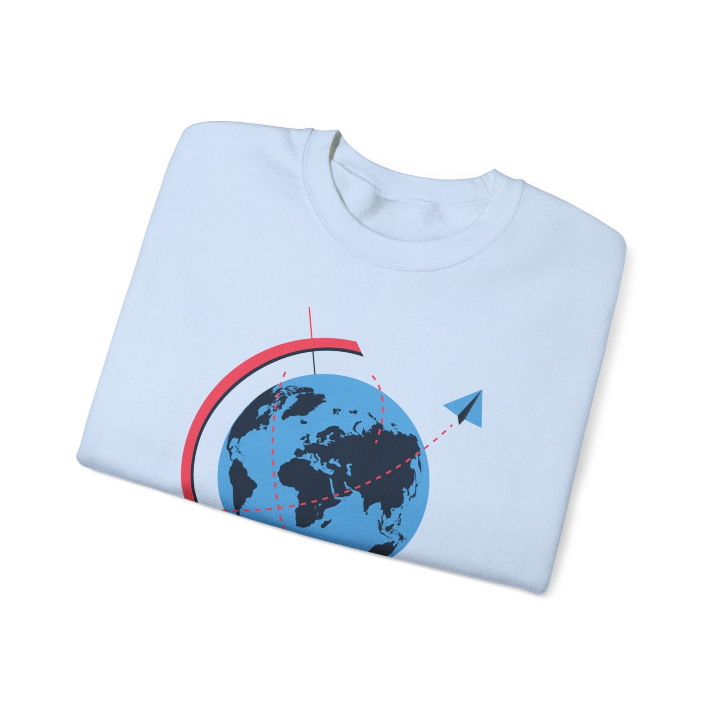 GLOBE Design Crewneck Sweatshirt