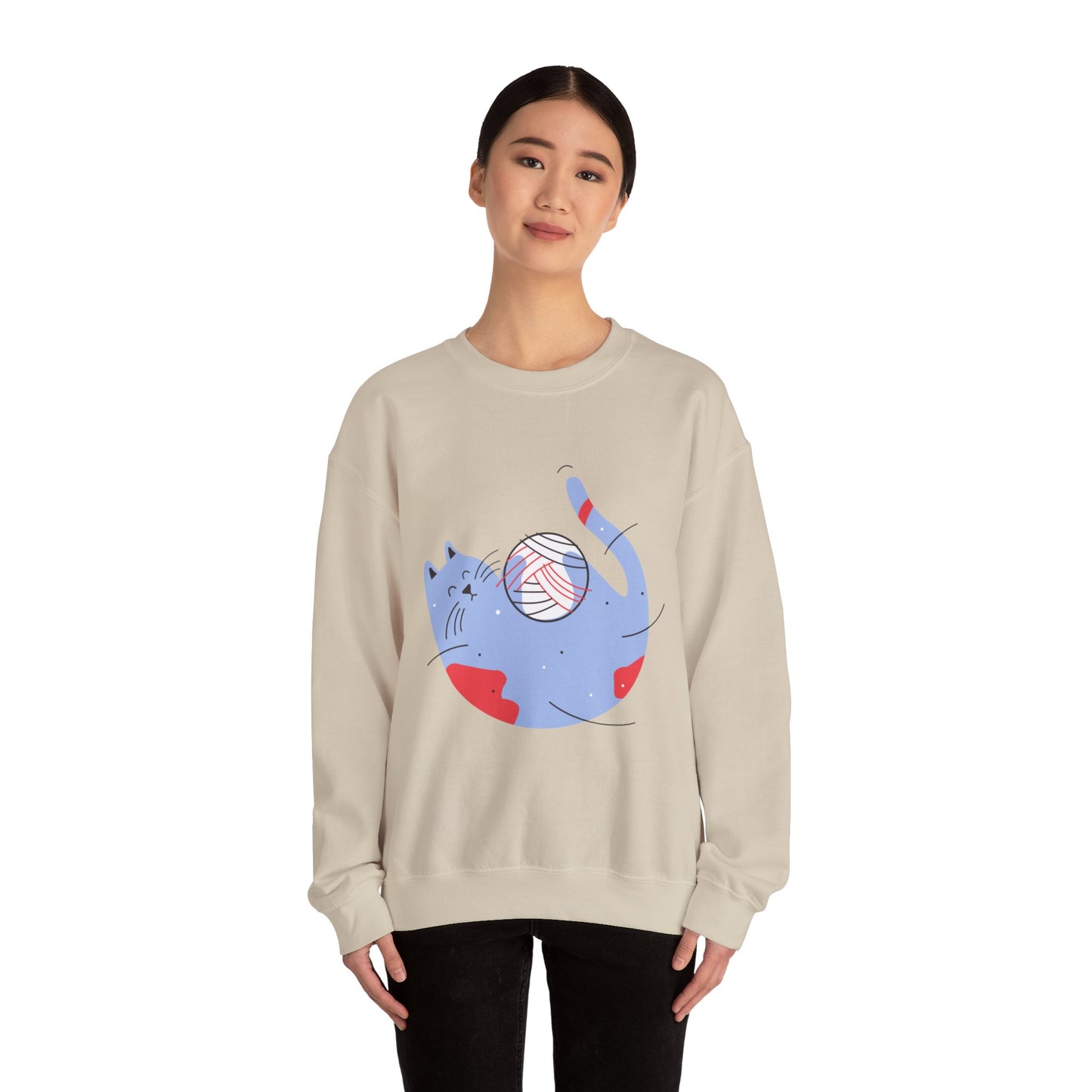 CAT Design Crewneck Sweatshirt