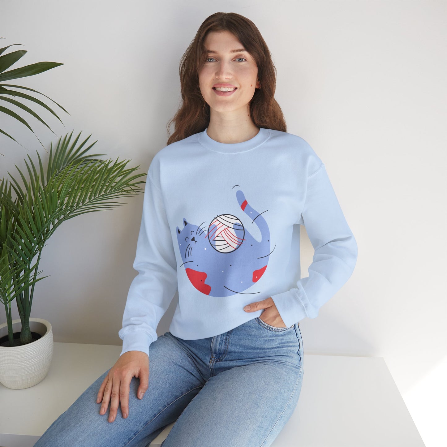 CAT Design Crewneck Sweatshirt