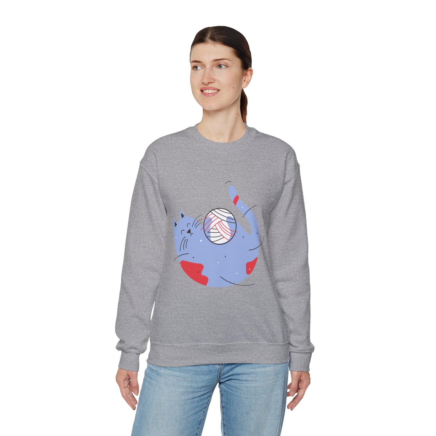 CAT Design Crewneck Sweatshirt