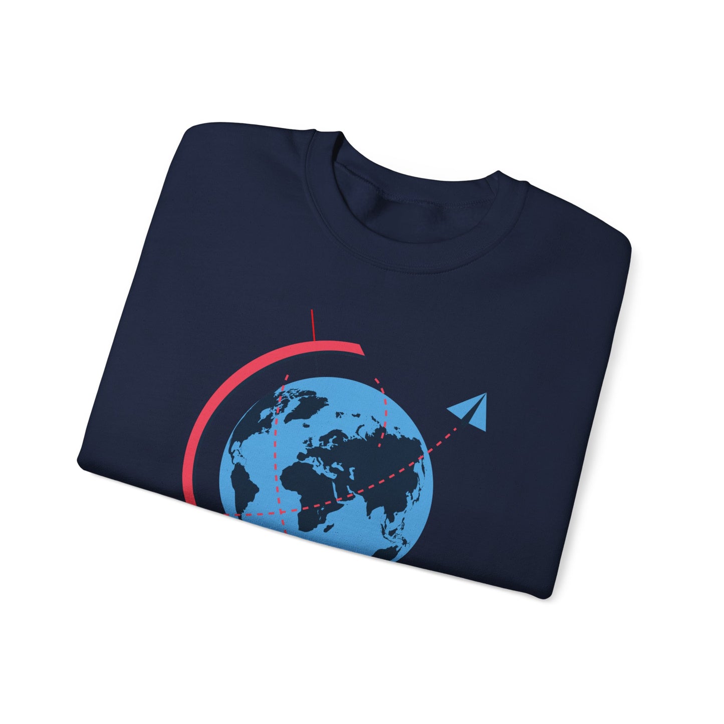 GLOBE Design Crewneck Sweatshirt