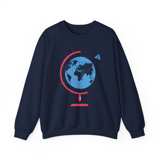 GLOBE Design Crewneck Sweatshirt