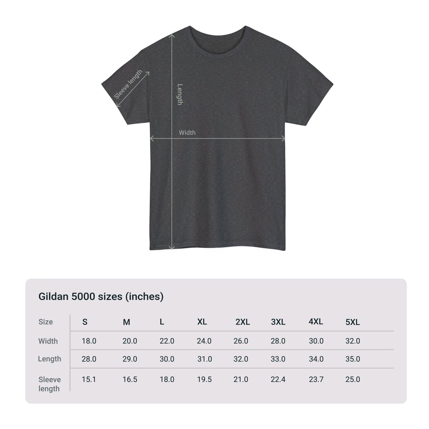 Unisex Heavy Cotton Tee - CAD