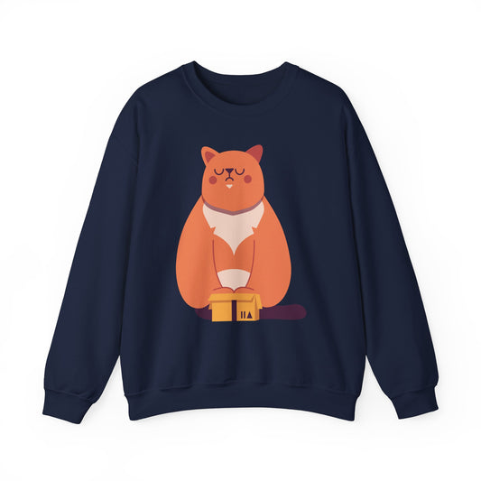 GINGER Cat Crewneck Sweatshirt