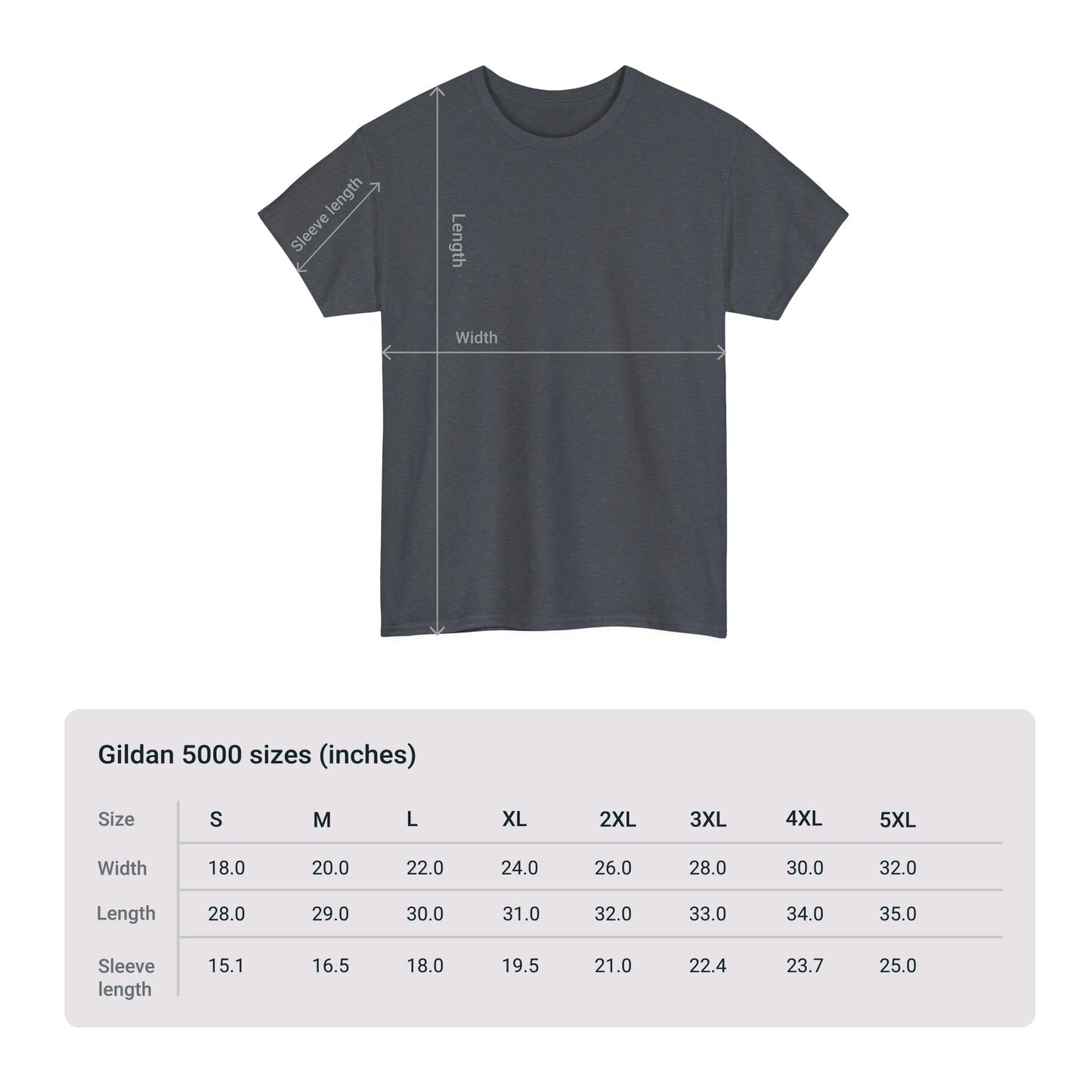 Unisex Heavy Cotton Tee - CAD
